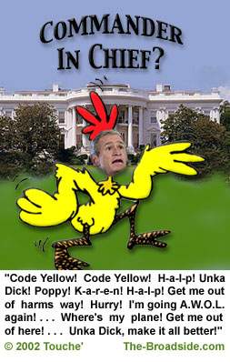 chicken george clucking about code yellow
